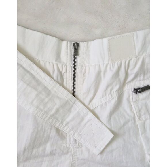 Free People Movement: In the Lead relaxed white cargo shorts - Picture 2 of 6